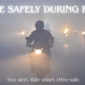 Used Bike RIDE SAFELY DUrING FOG - Winloo