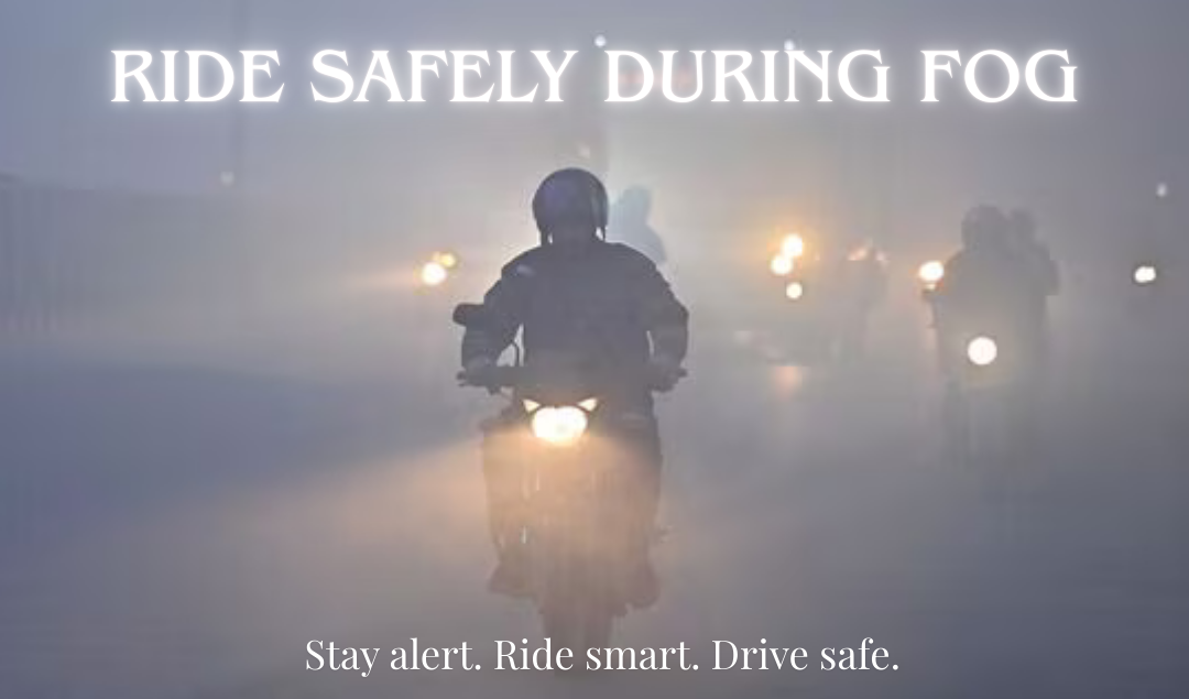 Used Bike RIDE SAFELY DUrING FOG - Winloo