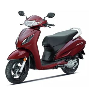 Used Bike honda maroon activa deluxe scooter - Winloo