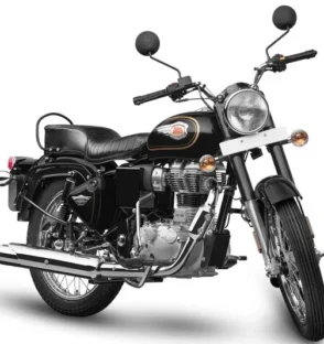 Used Bike royalenfieldbullet350black base - Winloo