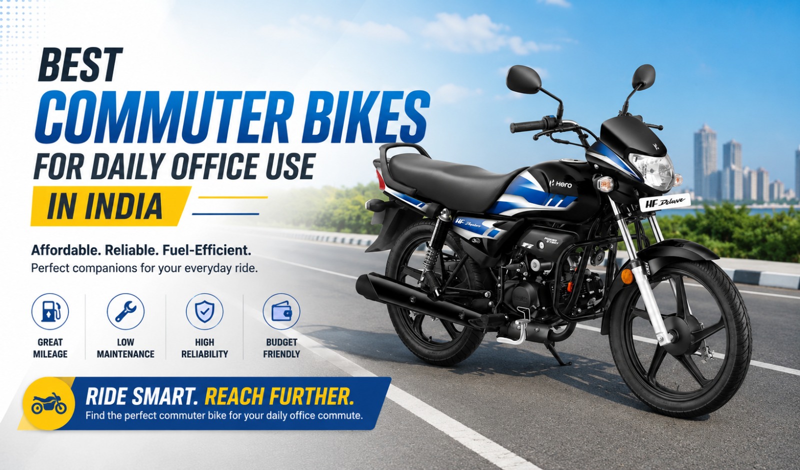 Used Bike Best Commuter Bikes for Daily Office Use in India - Winloo