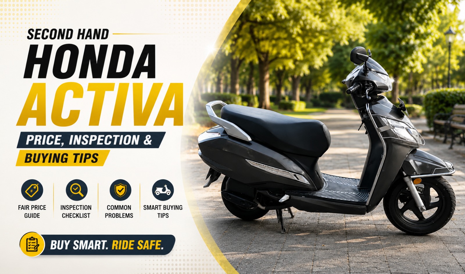 Second Hand Honda Activa: Price, Inspection & Buying Tips (2026 Guide)