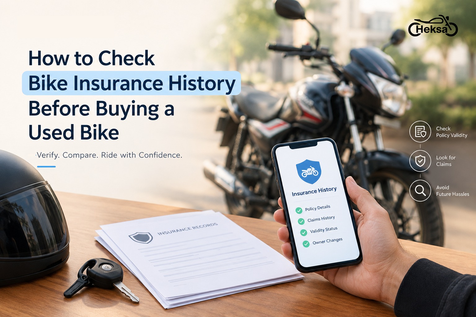 Used Bike Bike Insurance History Before Buying a Used Bike - Winloo
