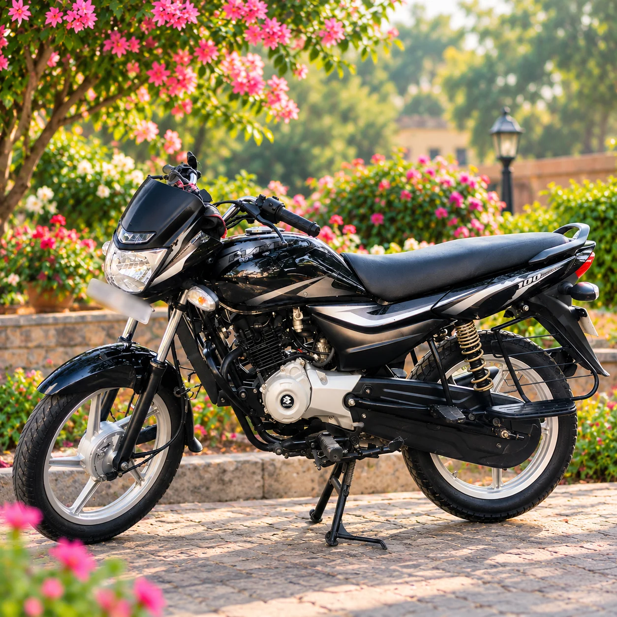 Used Bike Black Motorcycle in Blooming Garden - Winloo