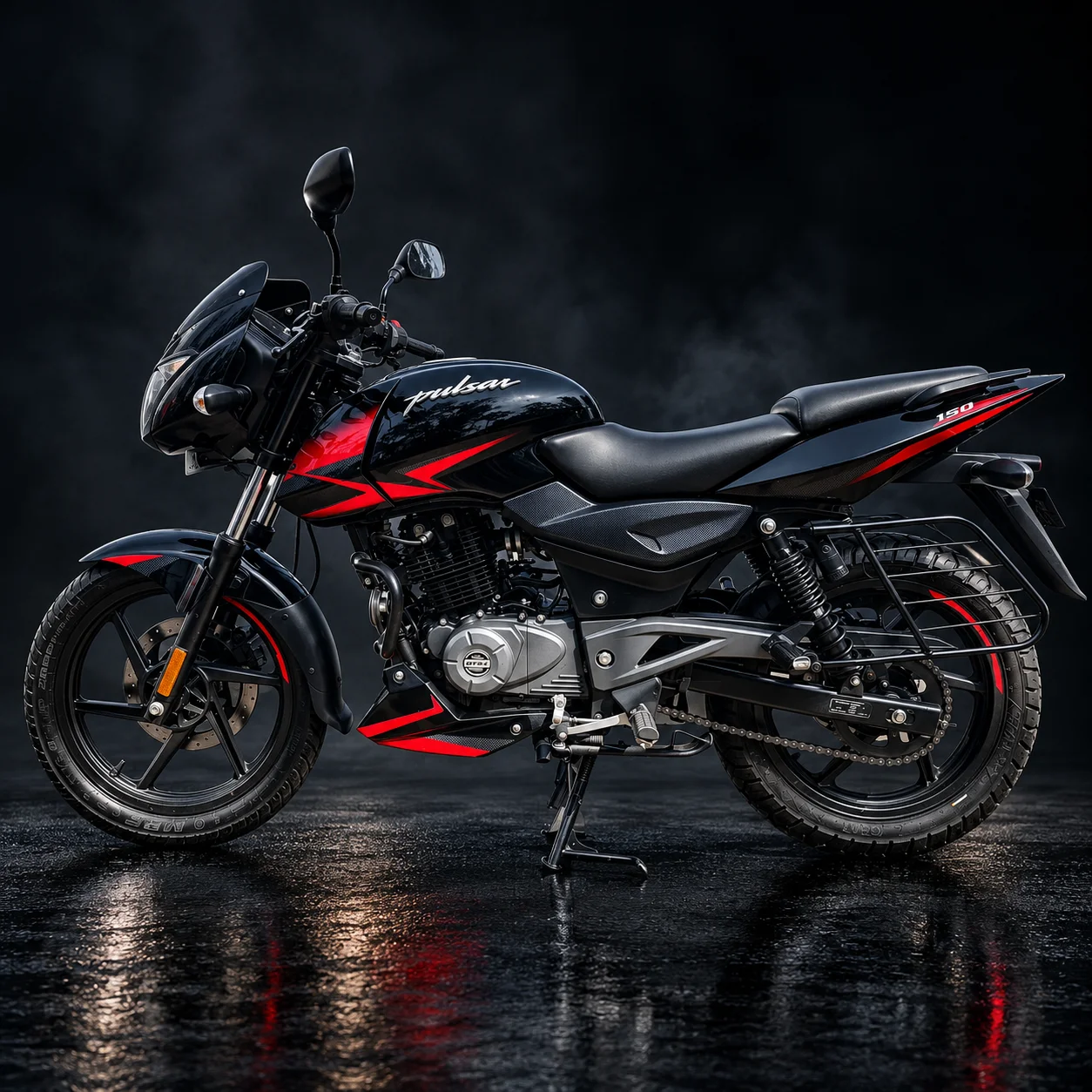 Used Bike Cinematic Black and Red Pulsar 150 - Winloo