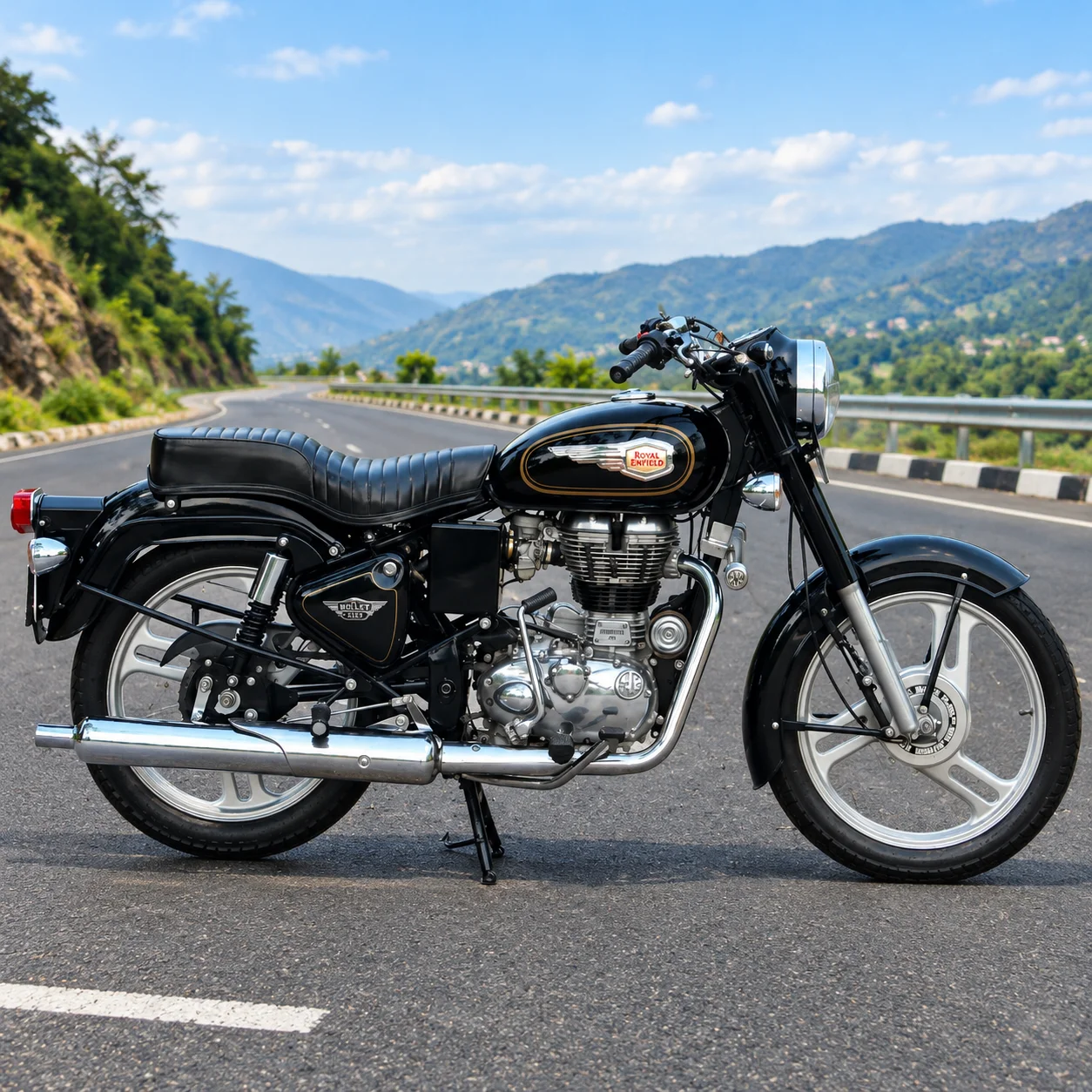 Used Bike Classic Royal Enfield on a Mountain Highway 1 - Winloo
