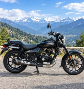 Used Bike Royal Enfield Against Mountain Peaks 1 - Winloo