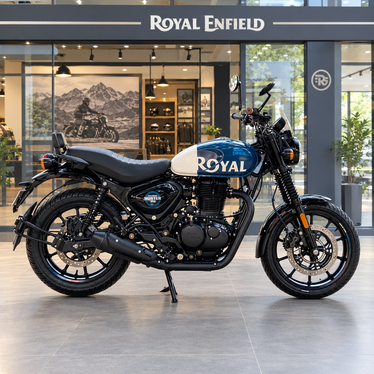 Used Bike Royal Enfield Hunter Showroom Display - Winloo