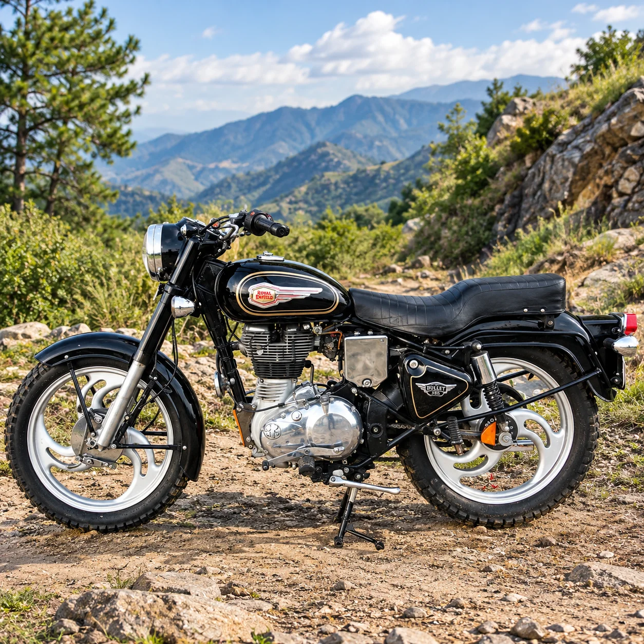Used Bike Royal Enfield on Mountain Trail - Winloo